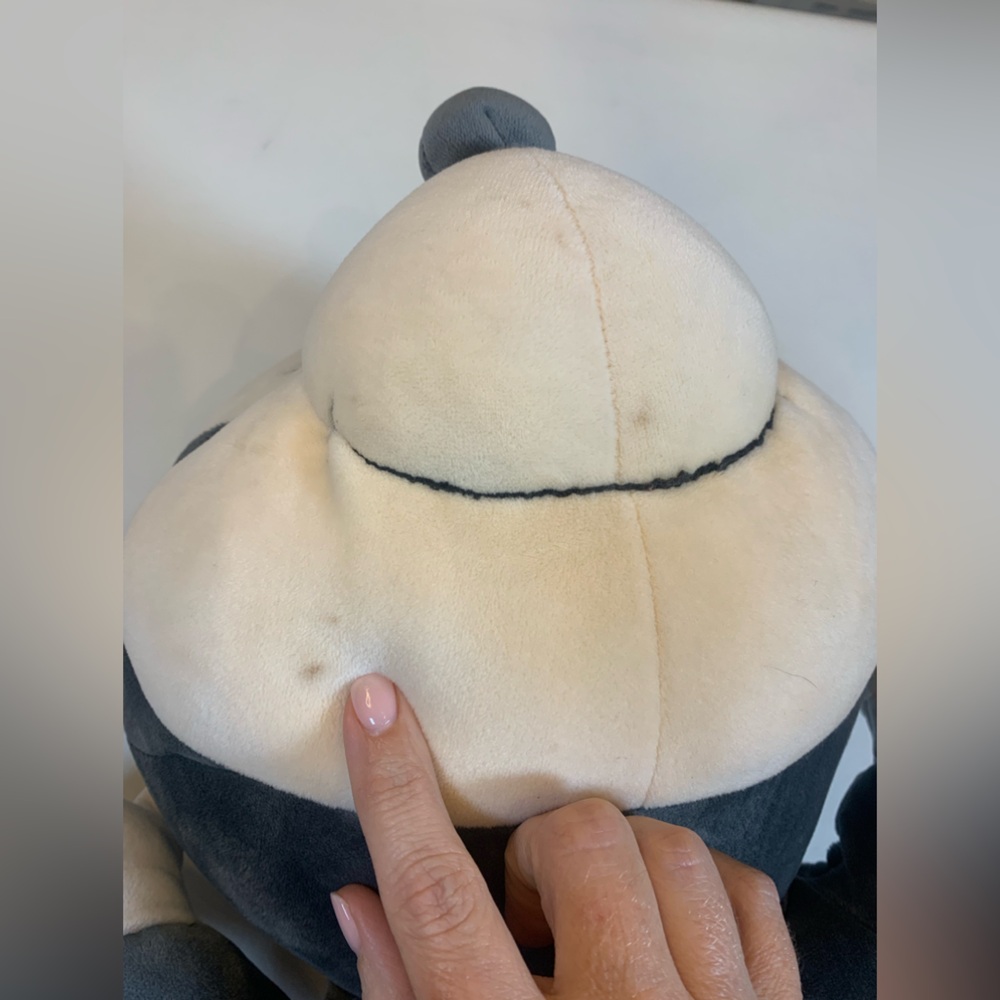 Disney shanghai Mickey Mouse Sleeping Plush, large, small stains on face - Picture 5 of 7